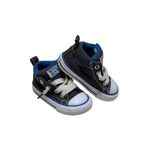 Converse All Star Kids CTAS Street SNEAKERS Blue / Black  Lace up Size 4 Toddler